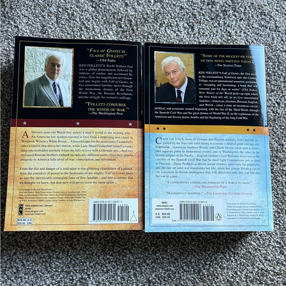 Ken Follett Winter of the World and Fall of Giants brand new books! - Picture 2 of 2